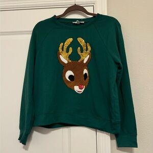 NWOT Rudolph sweatshirt